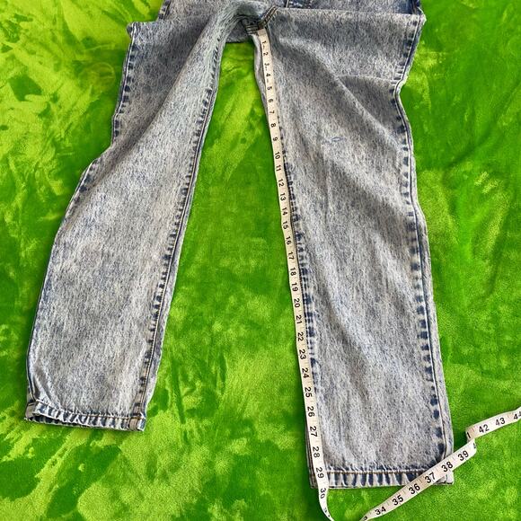 Happy X Nature Acid Wash High-Rise Strasight Jeans Sz 30 - Picture 8 of 11